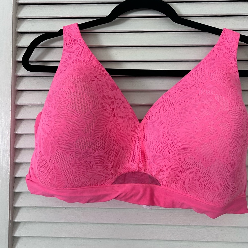 Cacique Bright Pink Bra